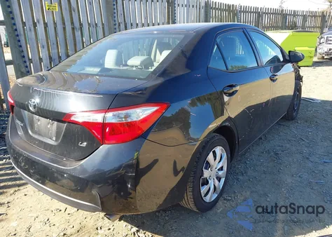 2016 Toyota Corolla Le z USA, uszkodzony, nr VIN 2T1BURHE1GC709960